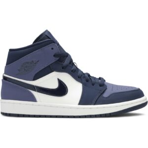 Jordan 1 Mid Obsidian Sanded Purple 554724-445 - Nicesk photo 1