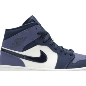 Jordan 1 Mid Obsidian Sanded Purple 554724-445 - Nicesk photo 2