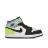 Jordan 1 Mid Pastel Black Toe (PS) 640734-175 - Nicesk photo 1