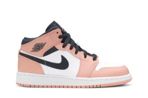 Jordan 1 Mid Pink Quartz (GS) 555112-603 - Nicesk photo 1
