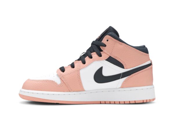 Jordan 1 Mid Pink Quartz (GS) 555112-603 - Nicesk photo 3