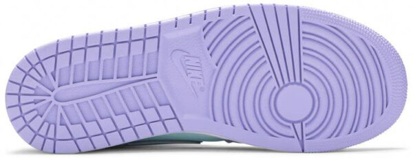 Jordan 1 Mid Purple Aqua 554724-500 - Nicesk photo 5