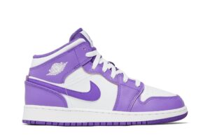 Jordan 1 Mid Purple Venom (GS) DQ8423-511 - Nicesk photo 1