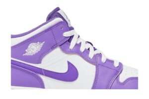 Jordan 1 Mid Purple Venom (GS) DQ8423-511 - Nicesk photo 2