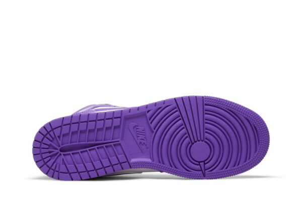 Jordan 1 Mid Purple Venom (GS) DQ8423-511 - Nicesk photo 4