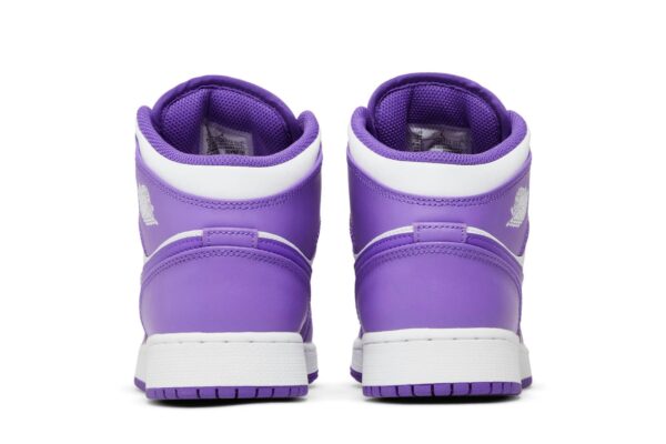 Jordan 1 Mid Purple Venom (GS) DQ8423-511 - Nicesk photo 6