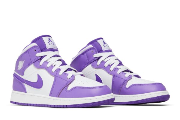 Jordan 1 Mid Purple Venom (GS) DQ8423-511 - Nicesk photo 8