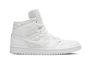 Jordan 1 Mid Quilted White (Women's) DB6078-100 - Nicesk photo 1