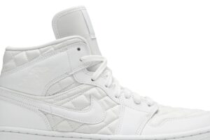 Jordan 1 Mid Quilted White (Women's) DB6078-100 - Nicesk photo 2