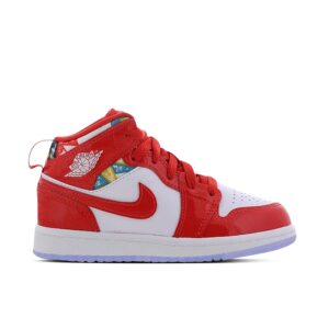 Jordan 1 Mid SE Barcelona Sweater (PS) DC7249-600 - Nicesk photo 1