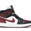 Jordan 1 Mid SE Black Dark Beetroot (Women's) CZ4385-016 - Nicesk photo 1