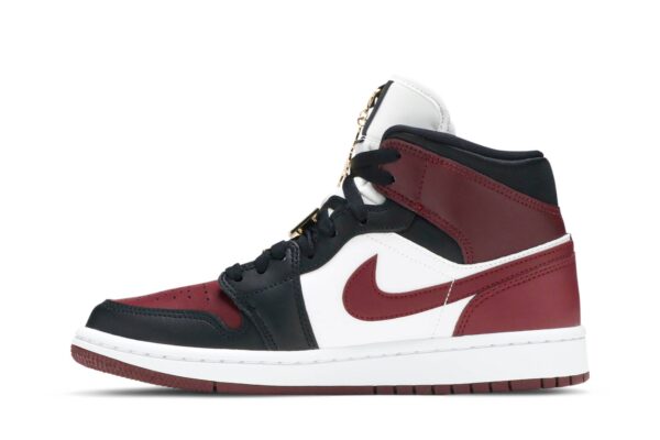 Jordan 1 Mid SE Black Dark Beetroot (Women's) CZ4385-016 - Nicesk photo 3