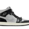 Jordan 1 Mid SE Black Metallic Silver (Women's) FB9892-002 - Nicesk photo 1