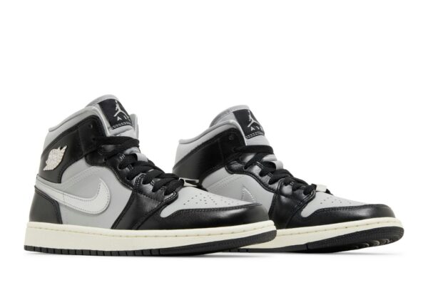 Jordan 1 Mid SE Black Metallic Silver (Women's) FB9892-002 - Nicesk photo 8
