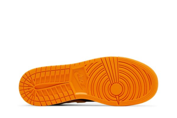 Jordan 1 Mid SE Black Vivid Orange (GS) FJ4924-008 - Nicesk photo 4