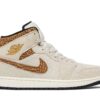 Jordan 1 Mid SE Brown Elephant DZ4129-102 - Nicesk photo 1
