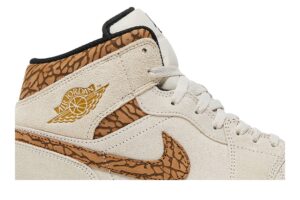 Jordan 1 Mid SE Brown Elephant DZ4129-102 - Nicesk photo 2