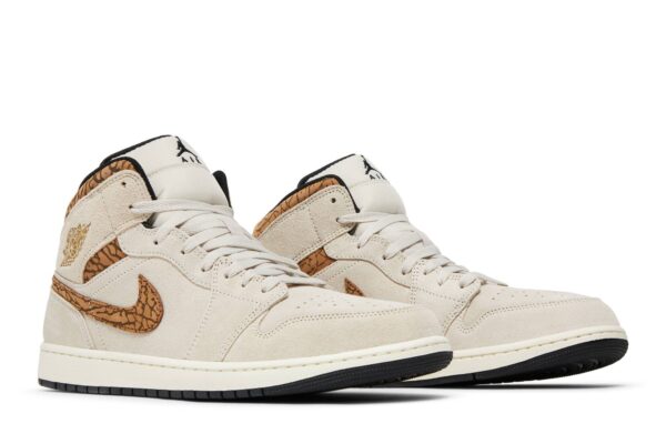 Jordan 1 Mid SE Brown Elephant DZ4129-102 - Nicesk photo 8