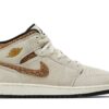 Jordan 1 Mid SE Brown Elephant (GS) DZ5369-102 - Nicesk photo 1