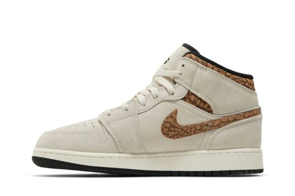 Jordan 1 Mid SE Brown Elephant (GS) DZ5369-102 - Nicesk photo 3
