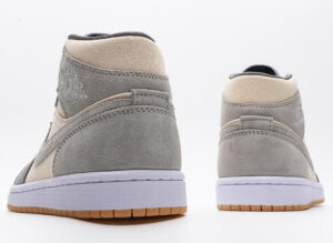 Jordan 1 Mid SE Coconut Milk Particle Grey (GS) DN4346-100 - Nicesk photo 2