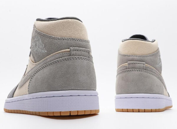Jordan 1 Mid SE Coconut Milk Particle Grey (GS) DN4346-100 - Nicesk photo 2