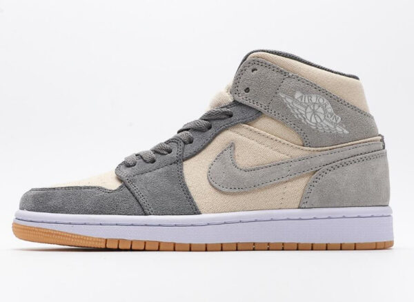 Jordan 1 Mid SE Coconut Milk Particle Grey (GS) DN4346-100 - Nicesk photo 6