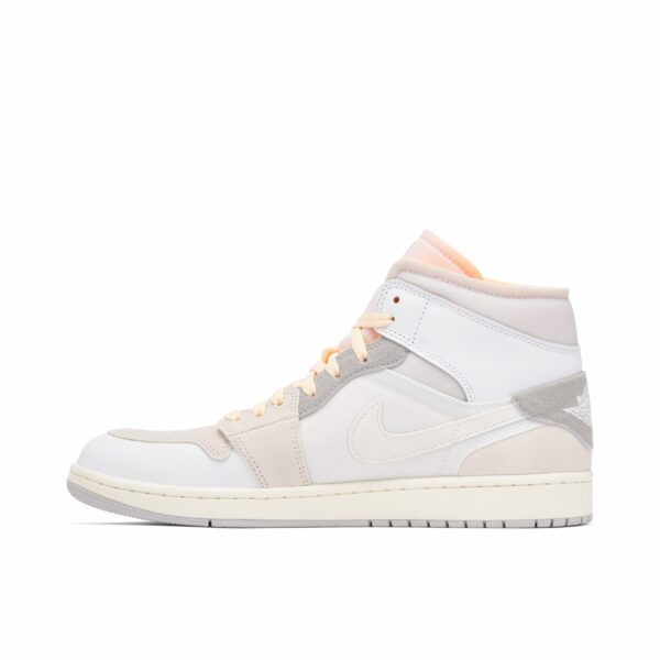 Jordan 1 Mid SE Craft Inside Out White Grey DM9652-100 - Nicesk photo 2