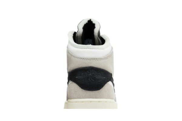 Jordan 1 Mid SE Craft White Cement Grey Black (GS) FD9091-002 - Nicesk photo 7