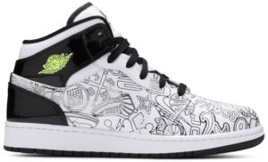 Jordan 1 Mid SE DIY (GS) DC4099-100 - Nicesk photo 1