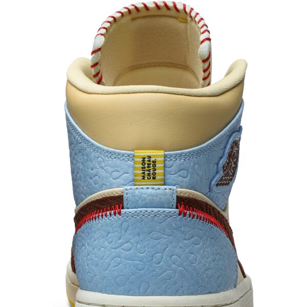 Jordan 1 Mid SE Fearless Maison Chateau Rouge CU2803-200 - Nicesk photo 7