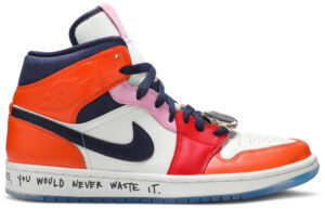 Jordan 1 Mid SE Fearless Melody Ehsani (Women's) CQ7629-100 - Nicesk photo 1