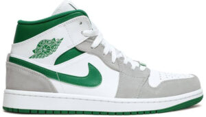 Jordan 1 Mid SE Grey Green DC7294-103 - Nicesk photo 1