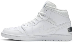 Jordan 1 Mid SE Nike Swoosh On Tour (2020) CW7589-100 - Nicesk photo 2