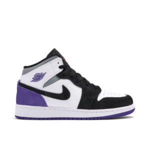 Jordan 1 Mid SE Purple (GS) BQ6931-105 - Nicesk photo 1