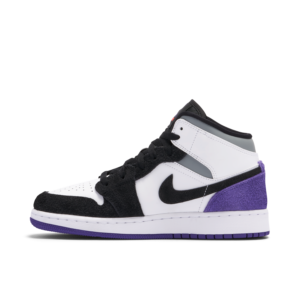 Jordan 1 Mid SE Purple (GS) BQ6931-105 - Nicesk photo 2