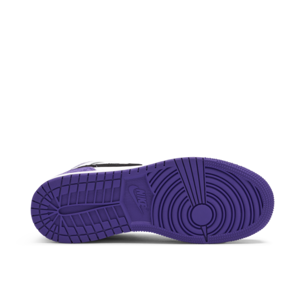 Jordan 1 Mid SE Purple (GS) BQ6931-105 - Nicesk photo 3