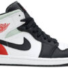 Jordan 1 Mid SE Red Black Toe 852542-100 - Nicesk photo 1
