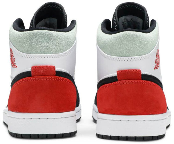 Jordan 1 Mid SE Red Black Toe 852542-100 - Nicesk photo 4