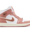 Jordan 1 Mid SE Red Stardust (Women's) FB9892-670 - Nicesk photo 1