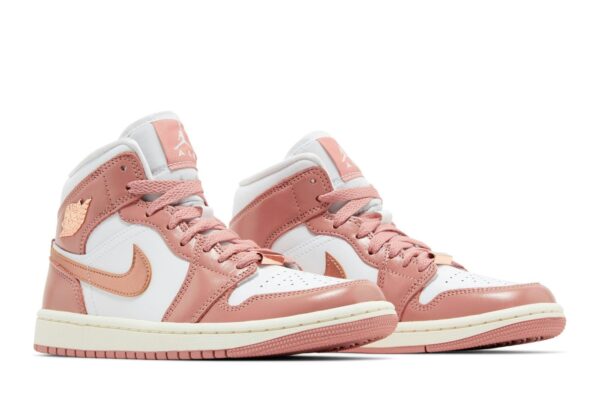 Jordan 1 Mid SE Red Stardust (Women's) FB9892-670 - Nicesk photo 8