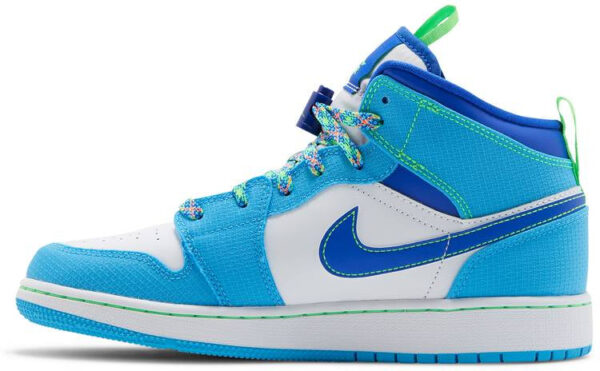Jordan 1 Mid SE Sprite Blue (GS) DA8010-400 - Nicesk photo 2