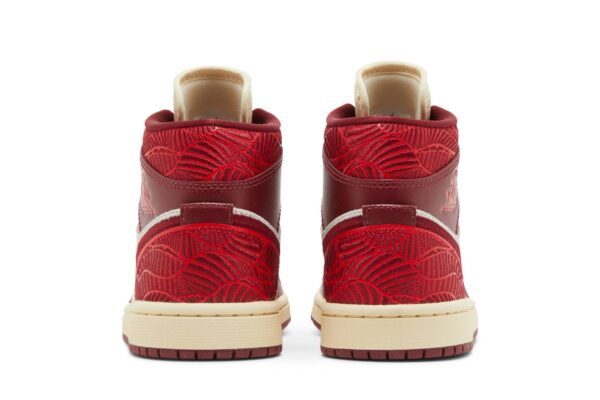 Jordan 1 Mid SE Tiki Leaf Team Red (Women's) DZ2820-601 - Nicesk photo 6
