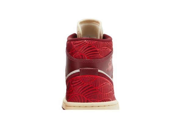 Jordan 1 Mid SE Tiki Leaf Team Red (Women's) DZ2820-601 - Nicesk photo 7