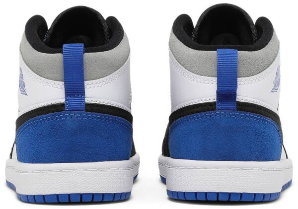 Jordan 1 Mid SE White Black Royal (PS) BQ6932-102 - Nicesk photo 4