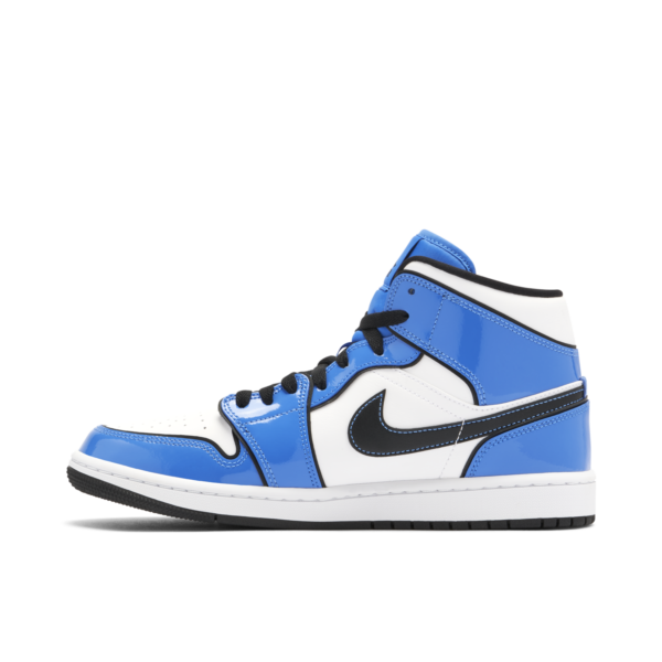 Jordan 1 Mid Signal Blue DD6834-402 - Nicesk photo 2