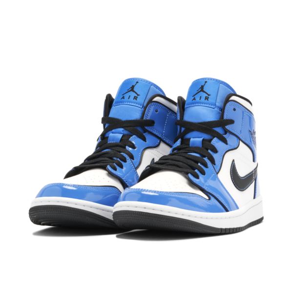 Jordan 1 Mid Signal Blue DD6834-402 - Nicesk photo 4