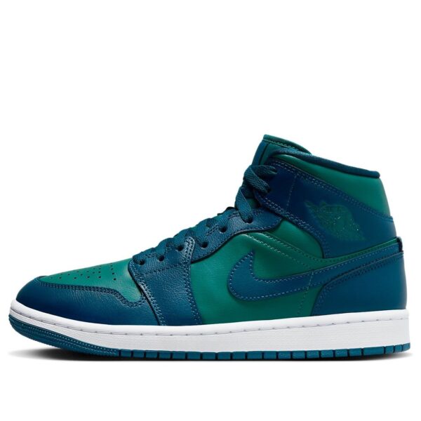 Jordan 1 Mid Teal French Blue (Women's) BQ6472-301 - Nicesk photo 2