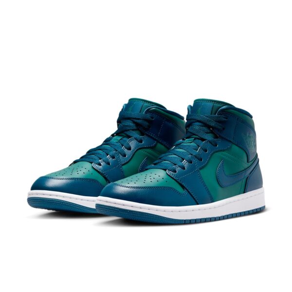 Jordan 1 Mid Teal French Blue (Women's) BQ6472-301 - Nicesk photo 4