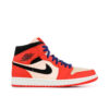 Jordan 1 Mid Team Orange Black 852542-800 - Nicesk photo 1